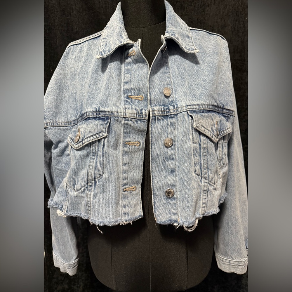 Zara Light Blue Denim Jacket